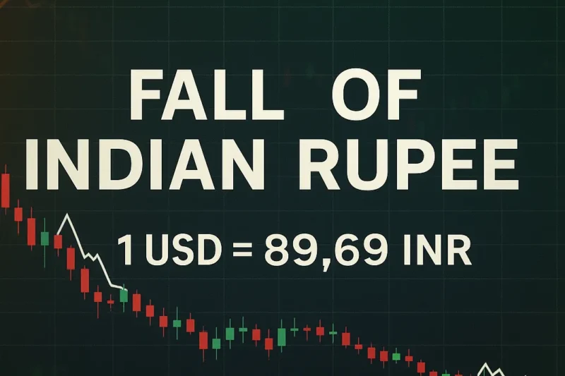 Indian Rupee Drops to 89.69 per USD: What’s Behind the Fall?