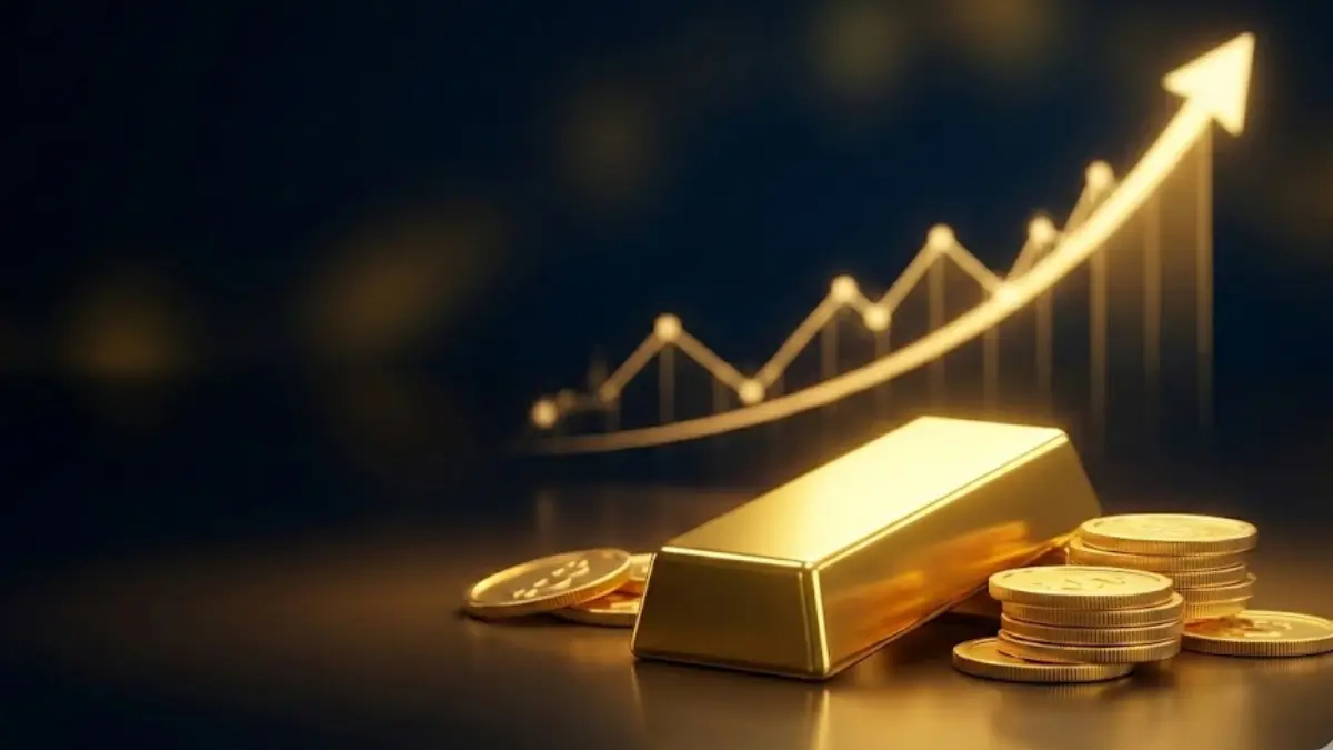 Historical trend of gold prices in India showing long-term increase in gold rates