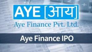 Aye Finance IPO official company logo feature image for IPO investment analysis 2026