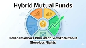 Hybrid mutual funds explained — equity and debt balanced in one fund for Indian investors